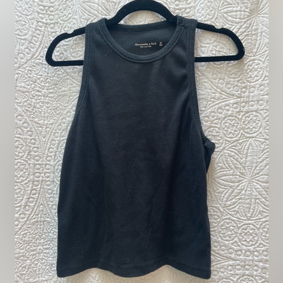 Abercrombie & Fitch Soft A&F Rib Knit Racerback Tank - Picture 1 of 3
